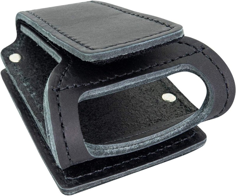 LINE2design Fire Axe Holder – Firefighter Heavy Duty Leather Axe Cradle - Black gallery