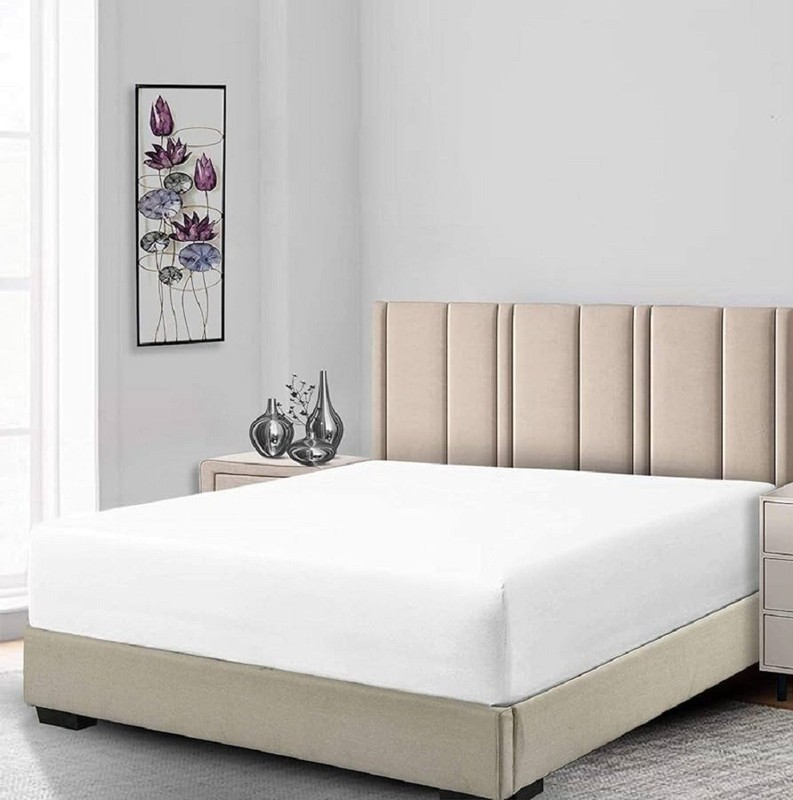 4 Piece Sheet Set Solid White 600 TC Egyptian Cotton Elasticised Deep Pocket gallery