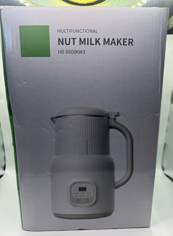 6 in 1 Automatic Nut Milk Maker,with Delay Start/Keep Warm/Boil Water/Self-Clean gallery