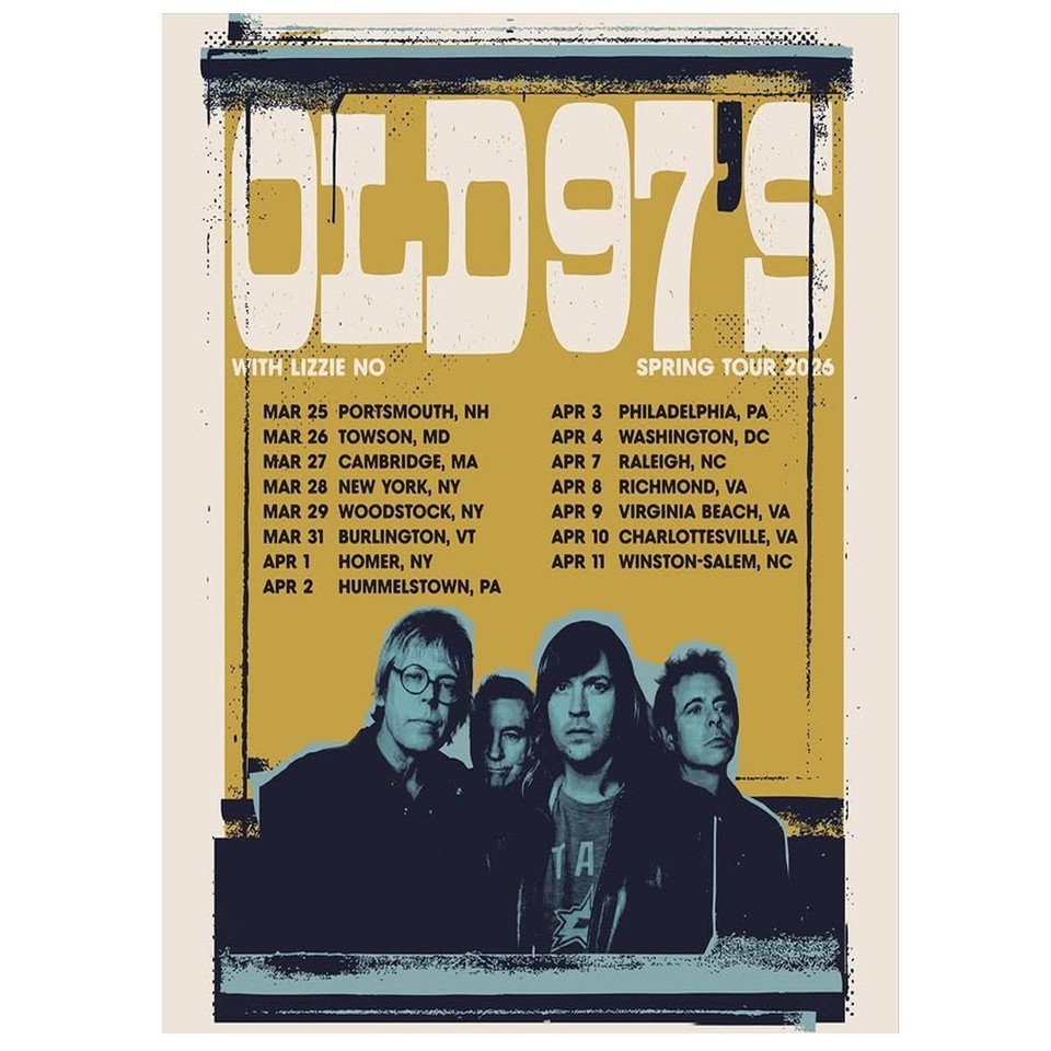 Old 97s Spring Tour 2026 Concert Dates Poster March April 2026 gallery