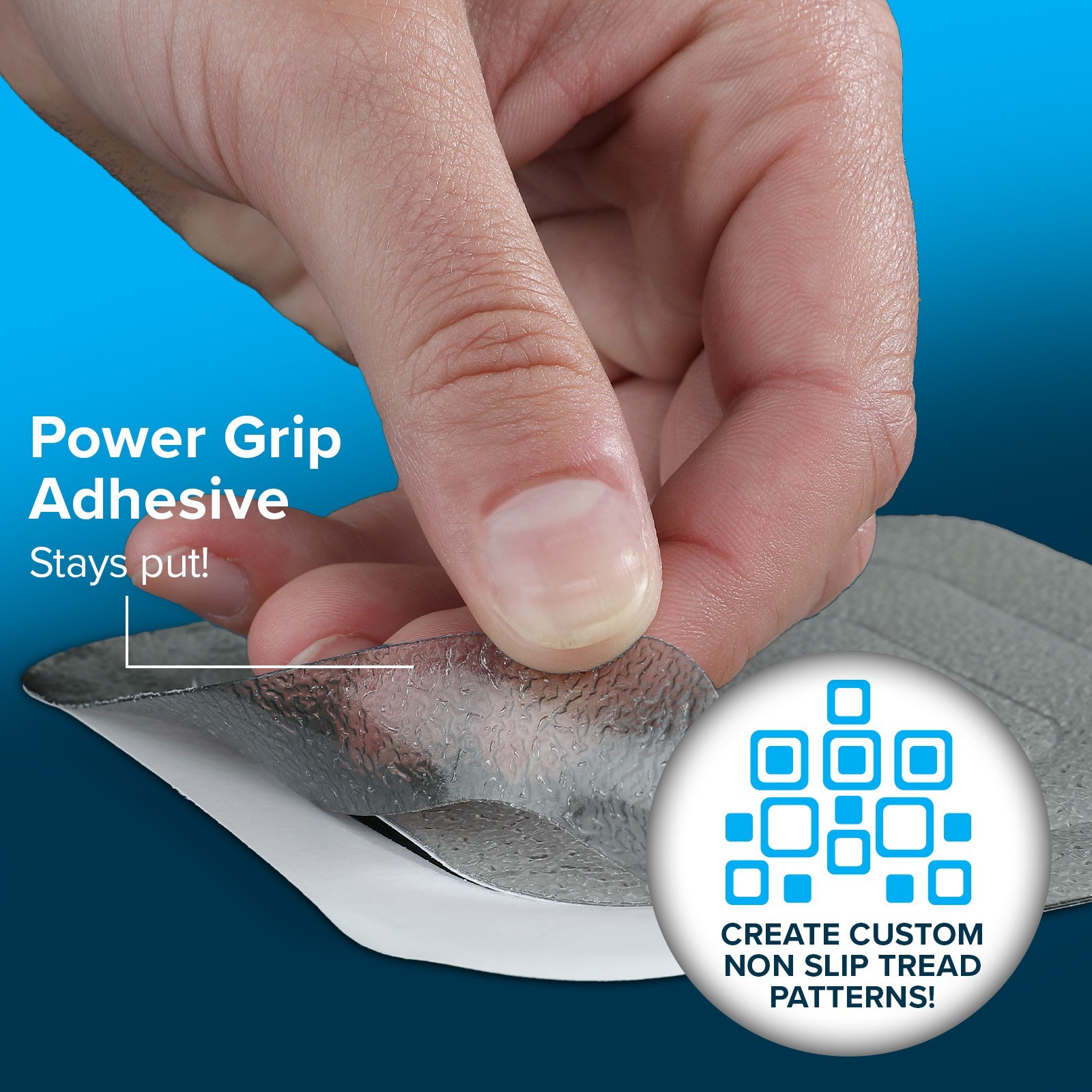 SlipX Solutions Adhesive Bath Treads (Squares & Ovals) Tub Stickers gallery