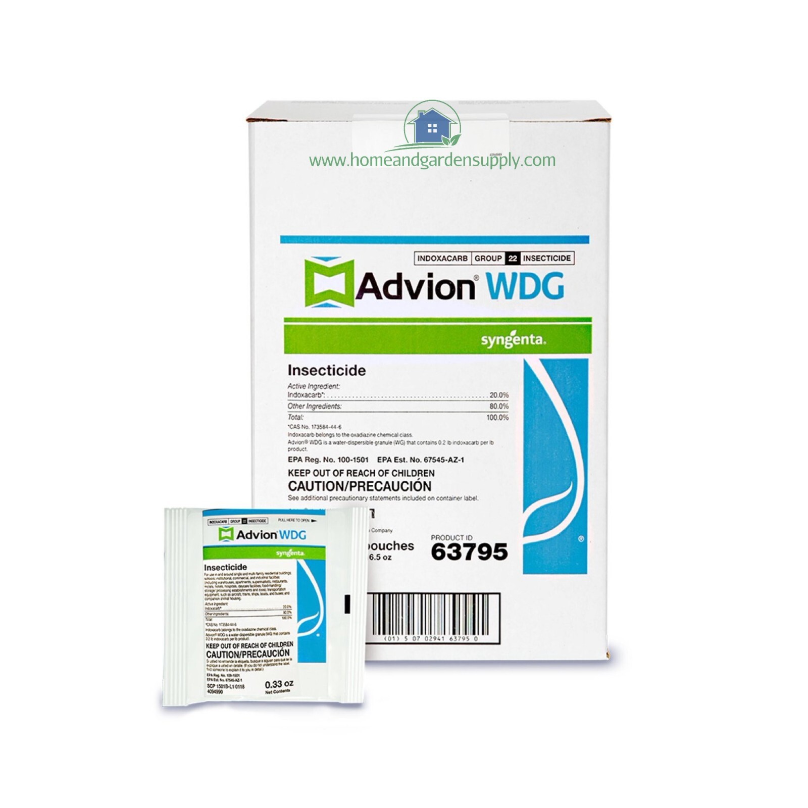 Syngenta Advion WDG Controls Ants Fleas Cockroaches Flies Wasps 50 Count Box gallery