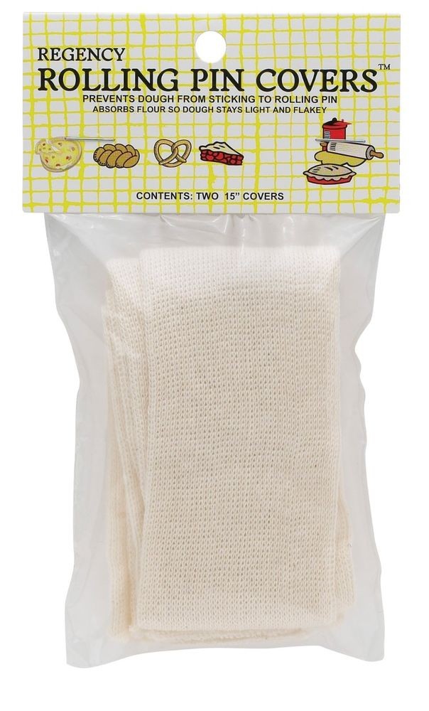 Regency Rolling Pin Covers - 2 Cotton Covers, 15 inches gallery