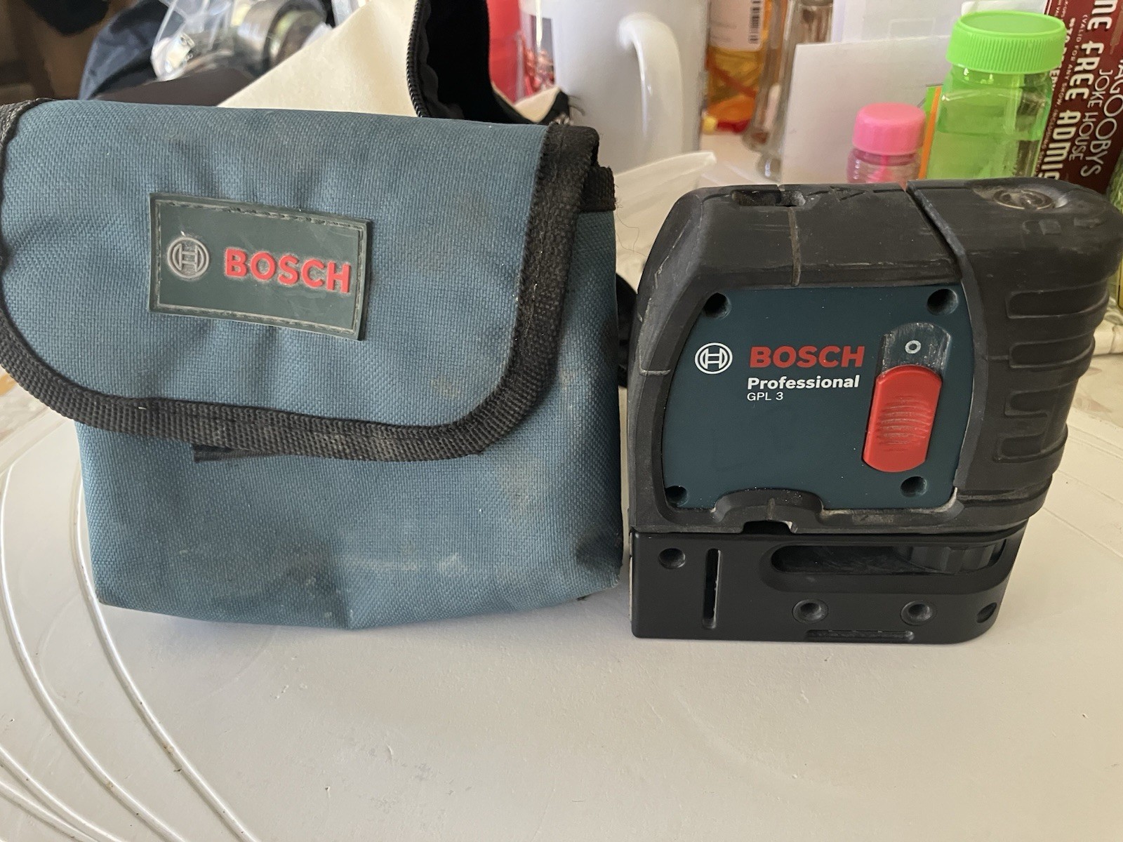 Bosch GPL3 Three Point Self Leveling Alignment Professional Point Laser Case gallery