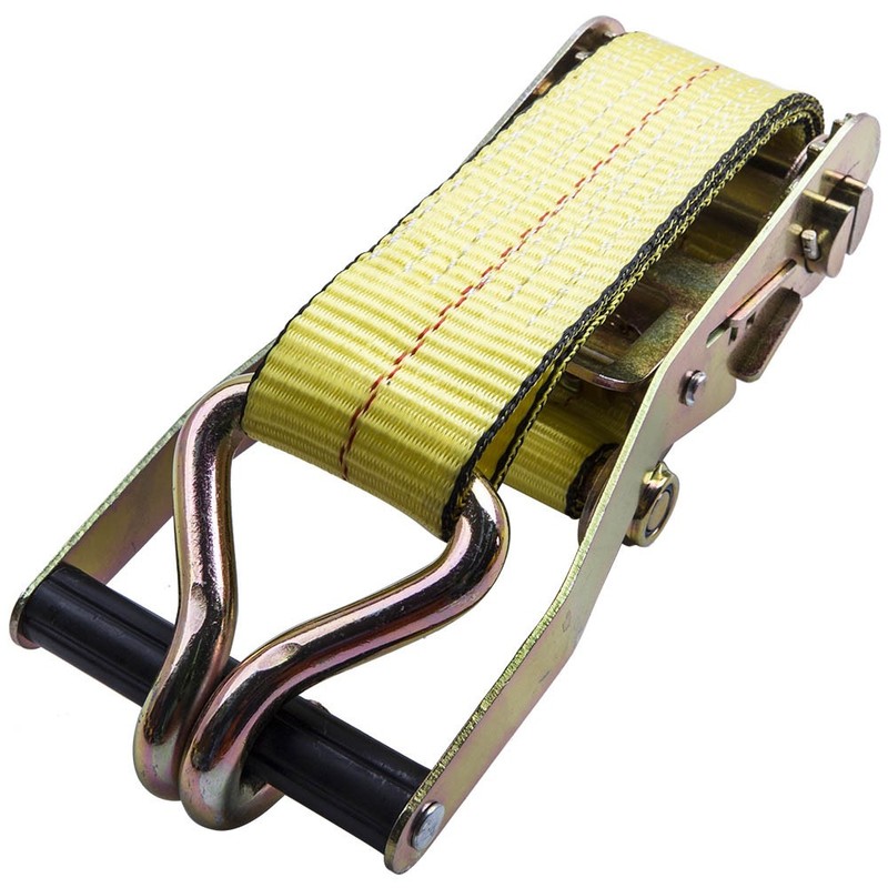 4PCS 27 FT Ratchet Tie Down Strap Heavy Duty 2" Strap 10000 lbs 5T J Hooks Cargo gallery