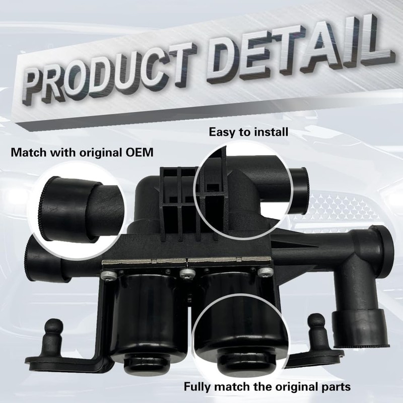 Heater Control Valve – Water Control Valve for BMW F01 F02 F10 F11 F12 F13 520i gallery