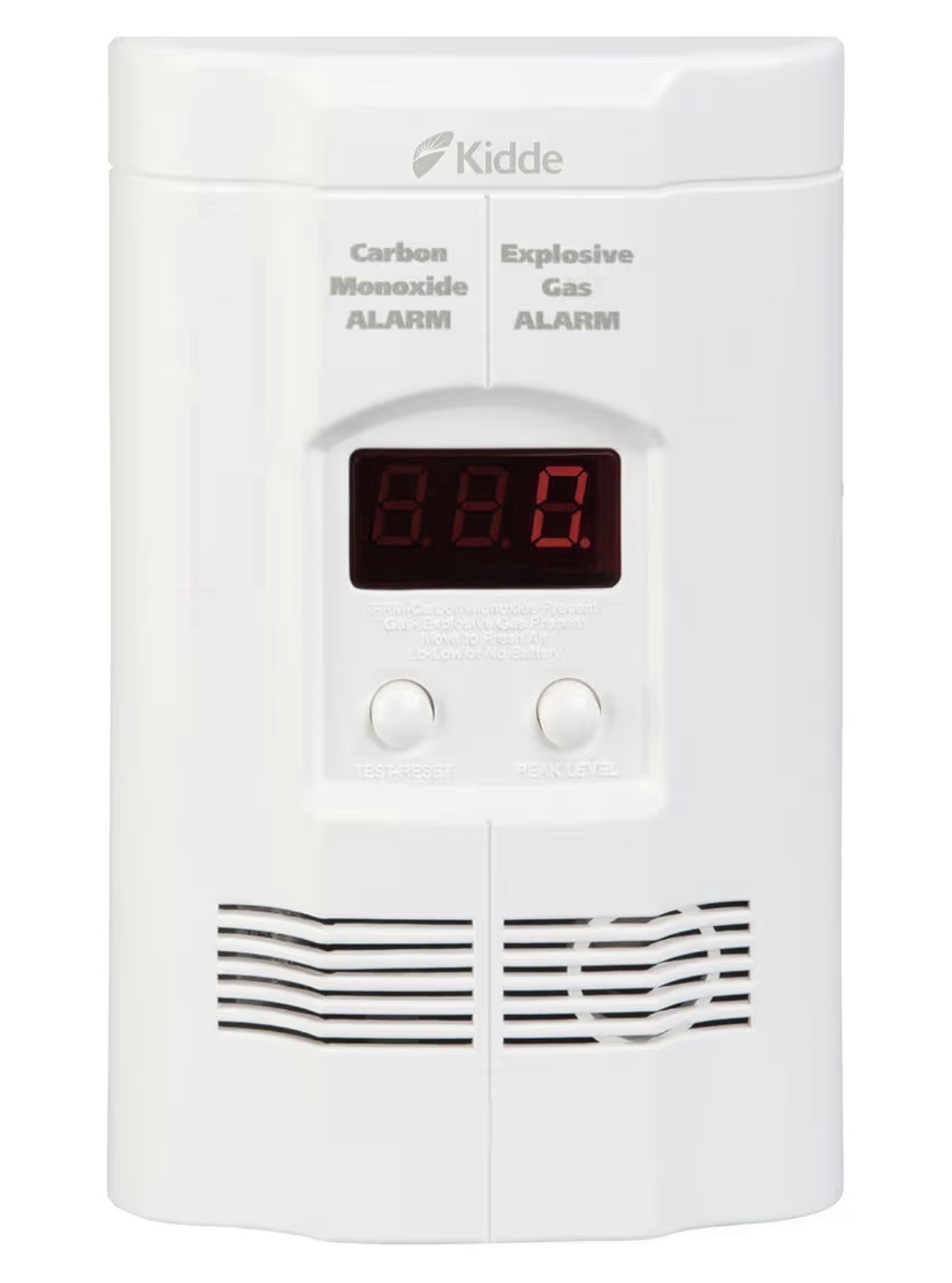 Kidde Carbon Monoxide + Explosive Gas Natural Propane 85dB Alarm Plug-in/Battery gallery
