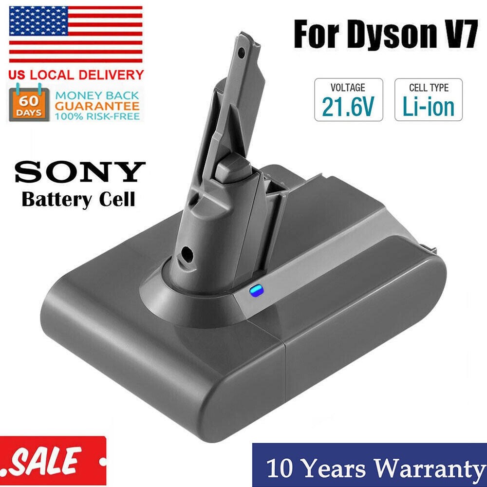 21.6V Lithium Replacement Battery for Dyson V7 V7 Animal V7 Extra V7 Trigger US gallery