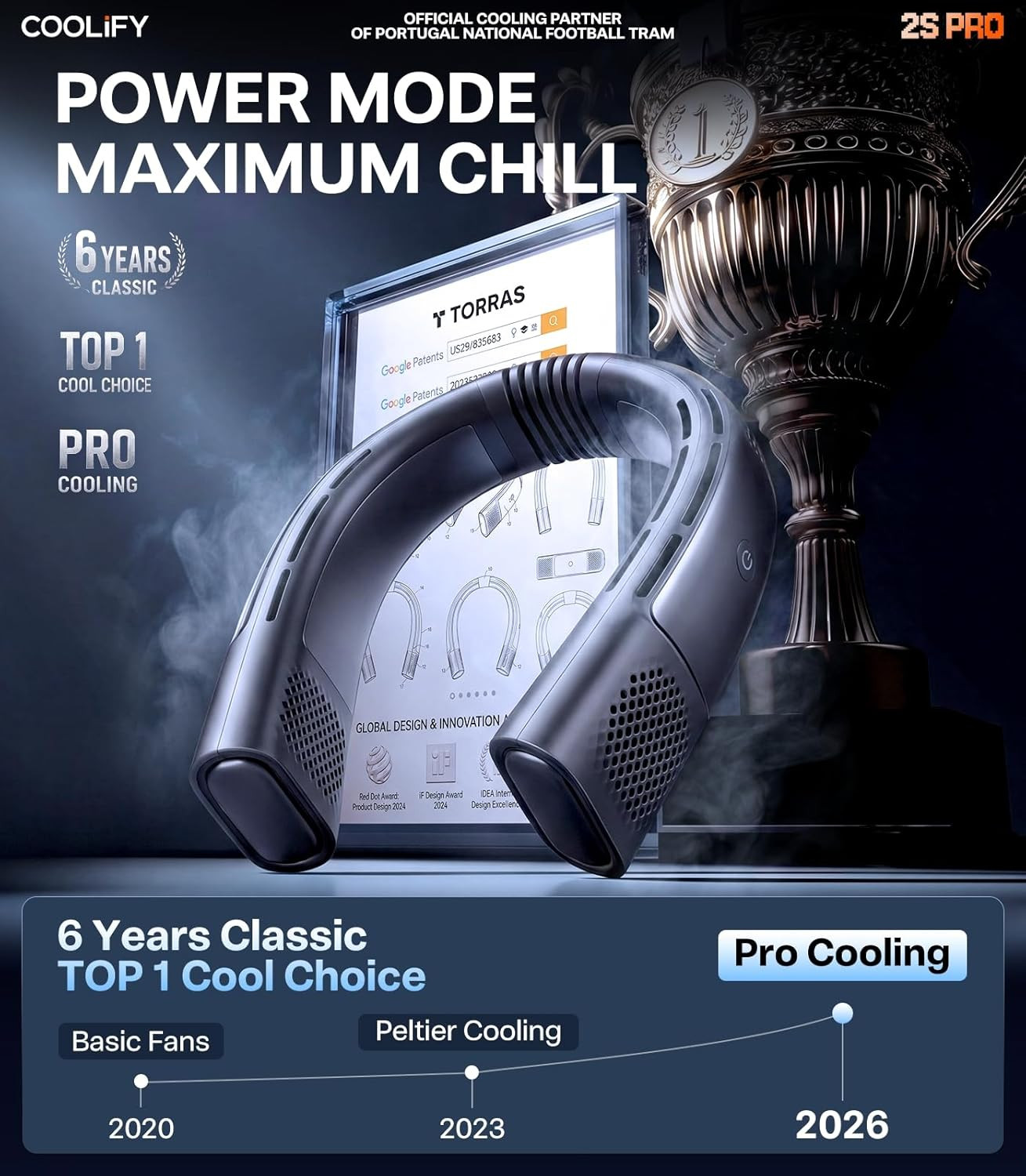 TORRAS Coolify 2026 Neck Air Conditioner 2S PRO, Ice-Feel Semiconductor Cooling gallery