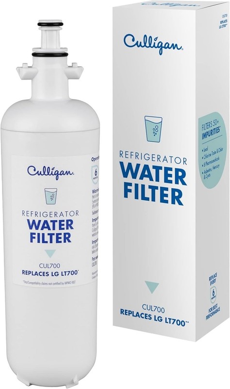 Refrigerator Water Filter Replacement Fit LG LT700P French Door 6 Months 1 Pack gallery