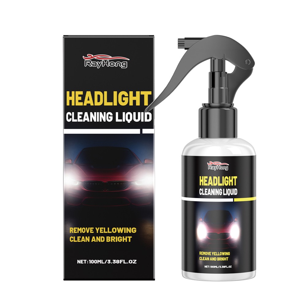 1~5x Car Headlight Restoration Spray, Headlight Polishing & Cleaning Liquid 100m gallery