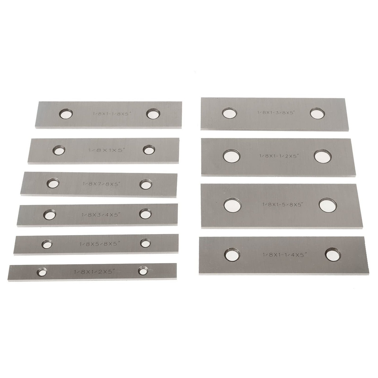 10-Pack 1/8In x 5In Machinist Parallel Set 0.0002In Hardened Precision Machin... gallery