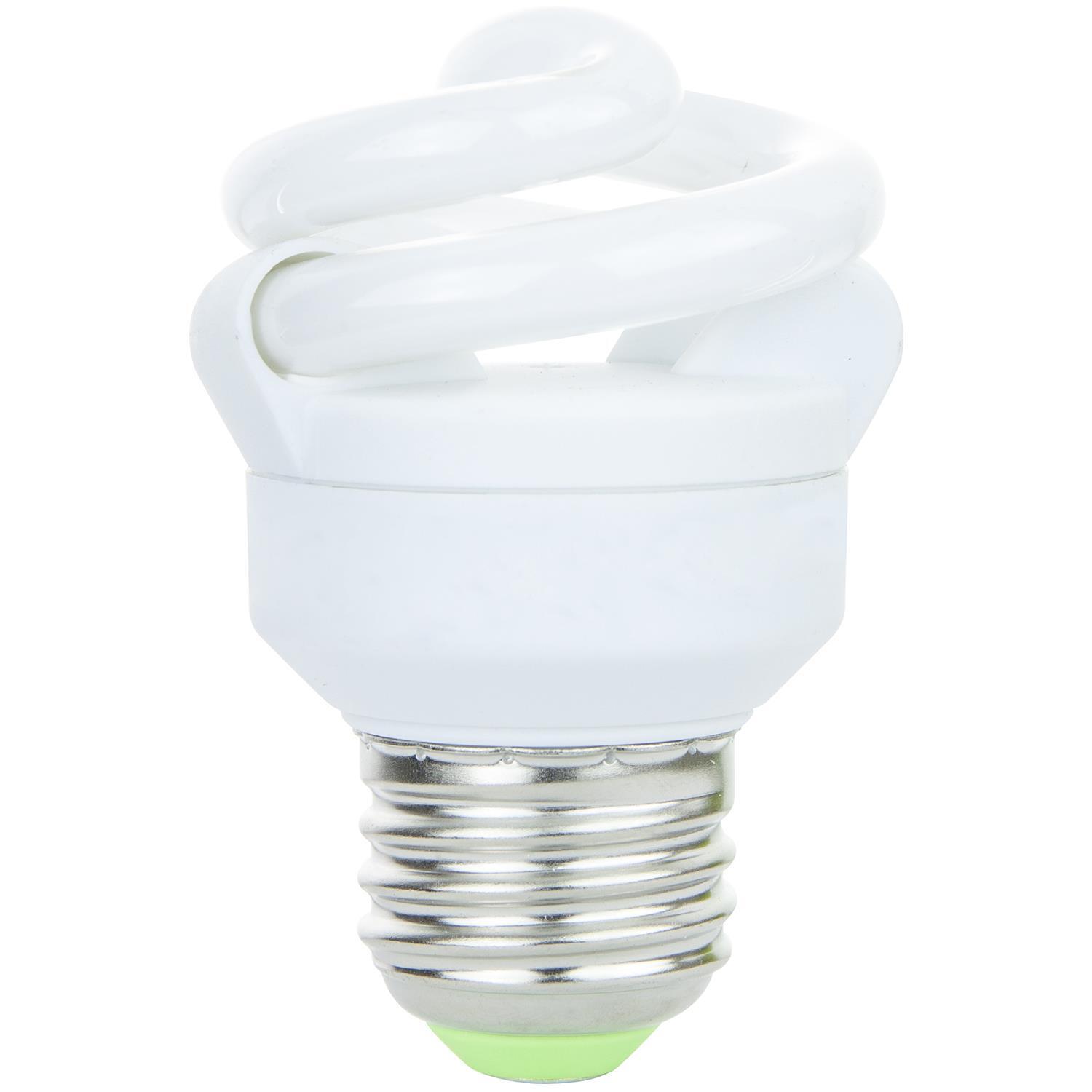 Sunlite Super Mini Spiral CFL Bulb 5 Watt Medium Base 27K Warm White - 6 Pack gallery