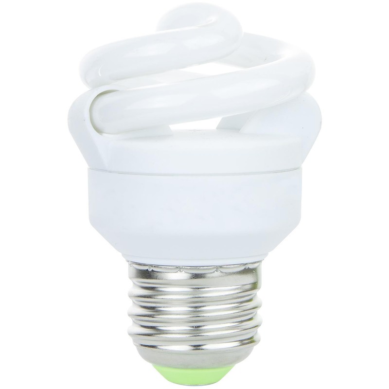 Sunlite Super Mini Spiral CFL Bulb 5 Watt Medium Base 27K Warm White - 6 Pack gallery