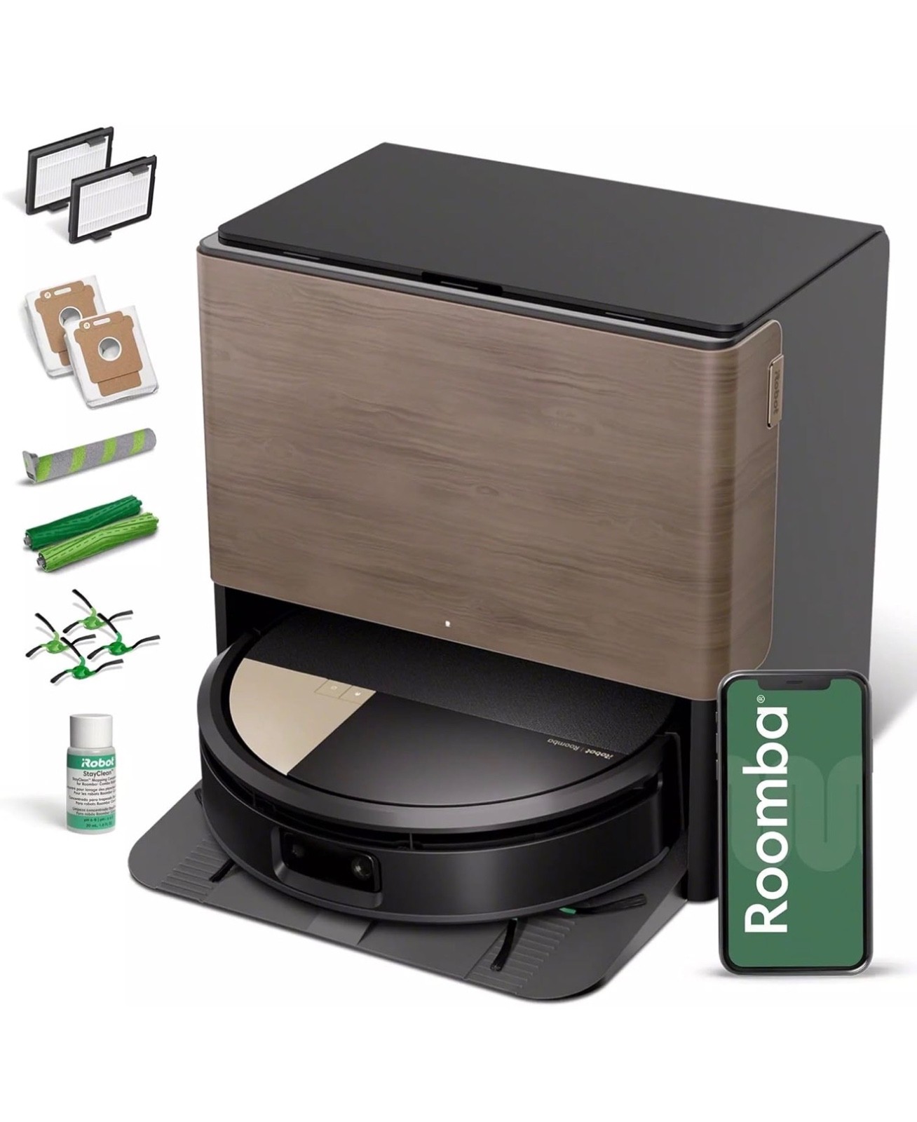 iRobot Roomba Max 705 Combo Robot Vacuum & Mop + AutoWash Dock NEW Open Box gallery