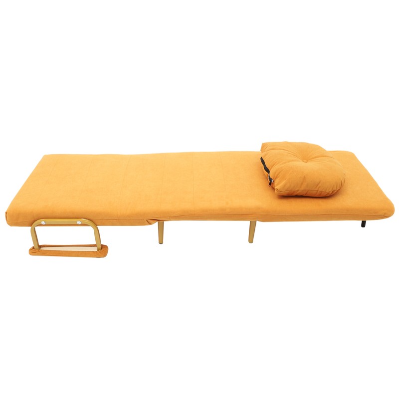 Convertible Sofa Bed Foldable Sofa Chair Bed Folding Sofa Bed Orange Living room gallery