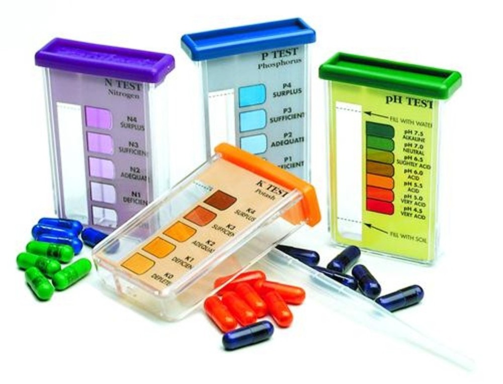 LUSTER LEAF 1601 RAPITEST Soil Lawn Garden Farm PH NPK Tester Test Testing Kit