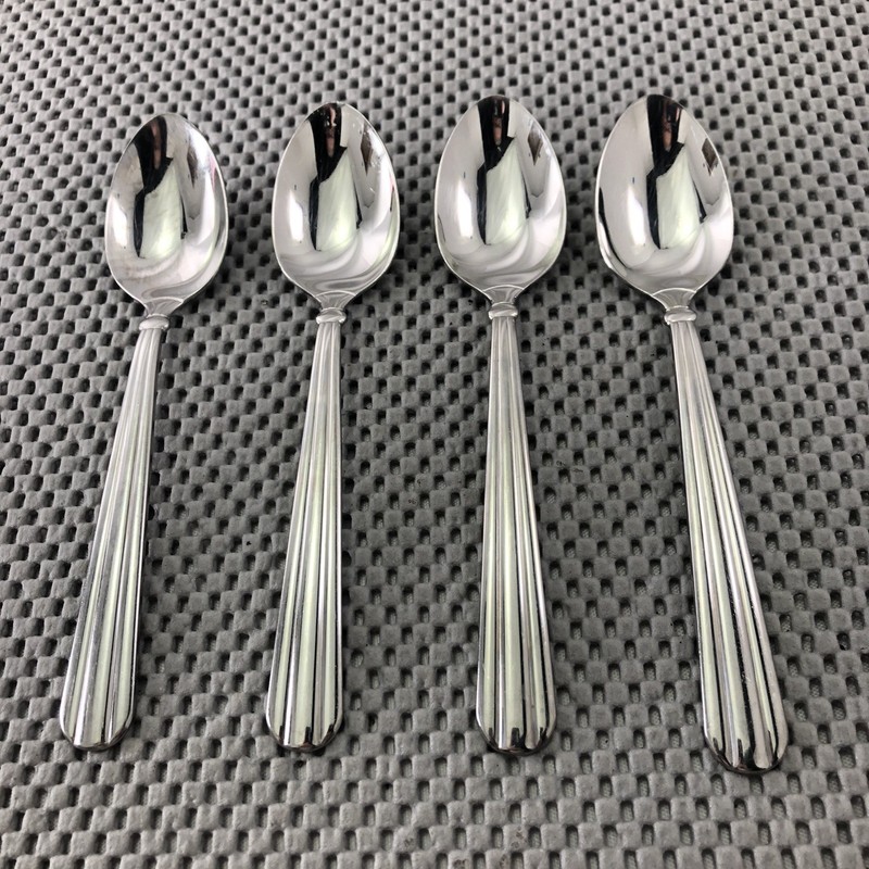 Oneida USA UNITY Stainless Flatware Pieces ~ 4 Teaspoons gallery