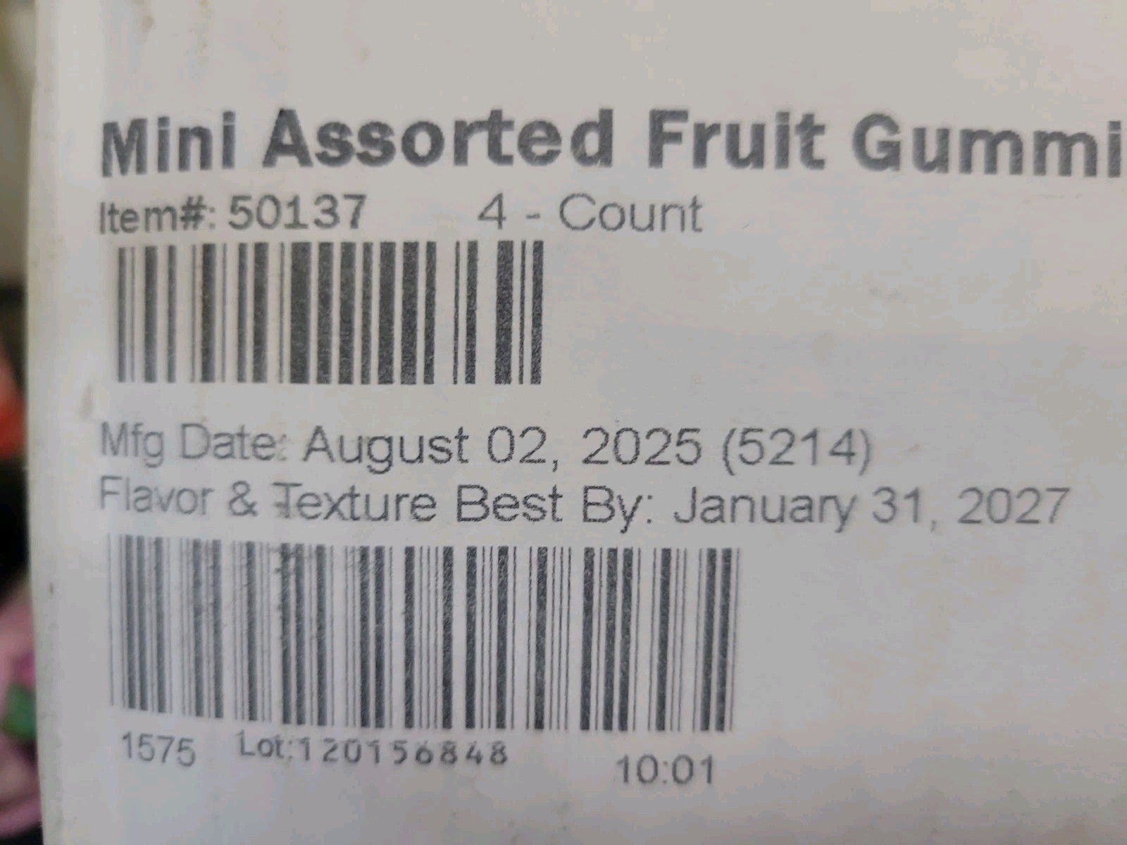 Albanese Mini Assorted Fruit Gummi Worms, 5 Pound Bag gallery