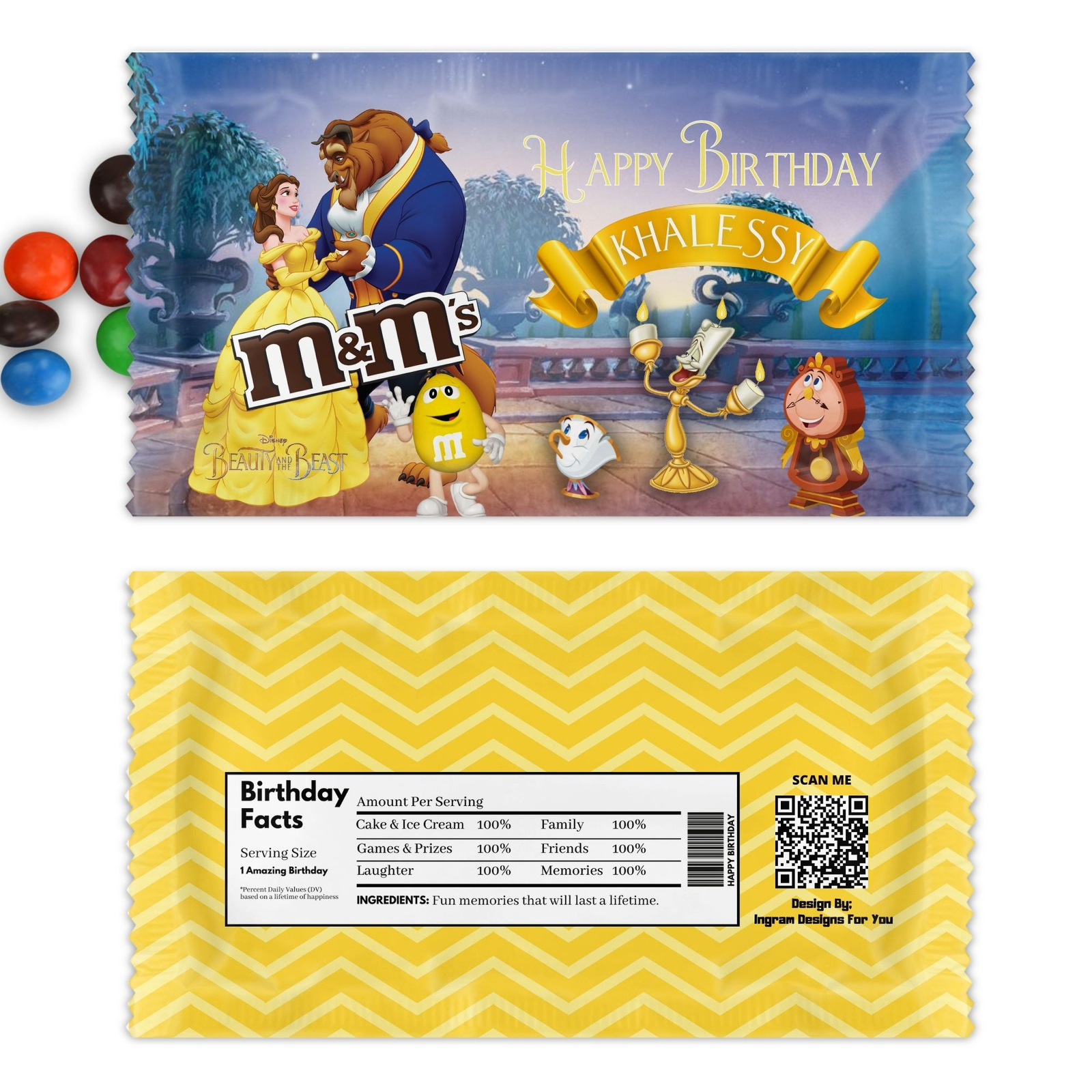 Beast Beauty Belle Chocolate Labels gallery