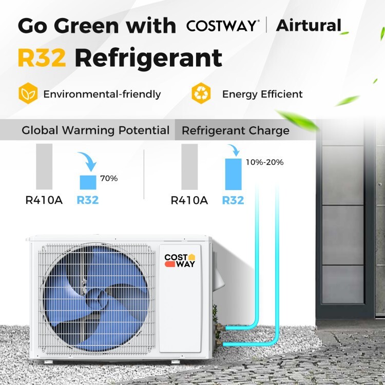 18000 BTU 21 SEER2 Ductless Mini Split Air Conditioner & Heater 208-230V Energy+ gallery