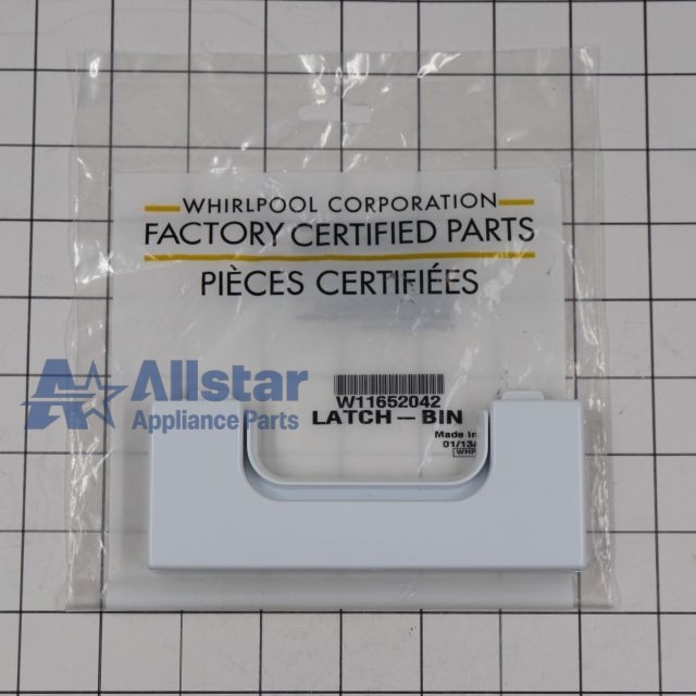 Whirlpool Refrigerator Ice Bin Latch W11652042