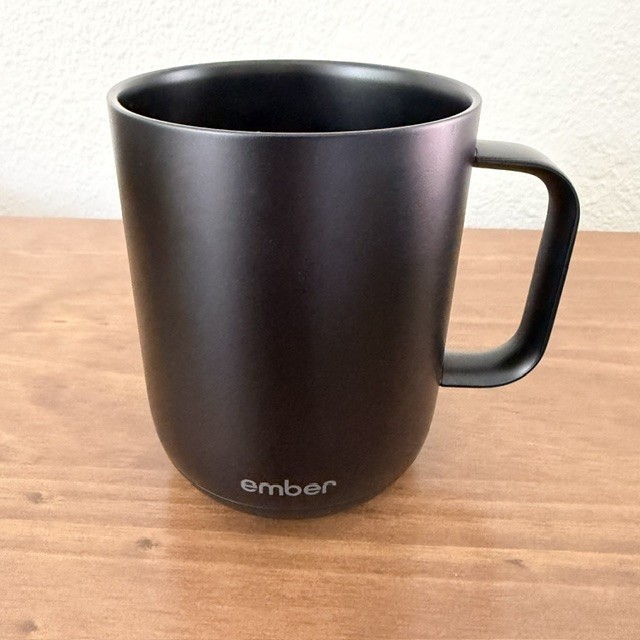Ember Temperature Smart Mug - 10 oz Black App Controlled Heated Cup w Charger gallery