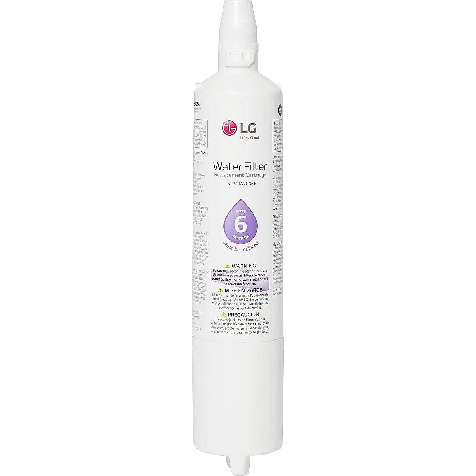 LG LT600P - 6 Month / 300 Gallon Capacity Replacement Refrigerator Water Filter gallery