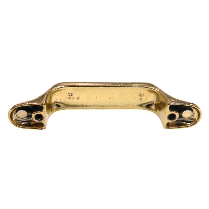 Amerock Bright Brass 3" Ctr. Arch Pull Cabinet Handle BP983-CB1 gallery