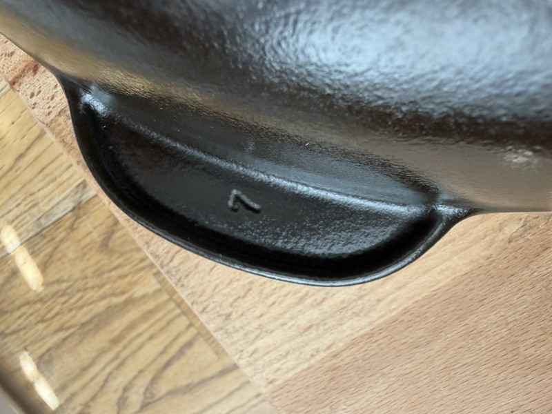 Staub 12"/30cm Enameled Cast Iron Skillet / Frying pan Matte Black FRANCE gallery