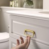 goo-ki Brushed Gold Cabinet pulls with 3''(76mm) Hole Center 6 Pack gallery