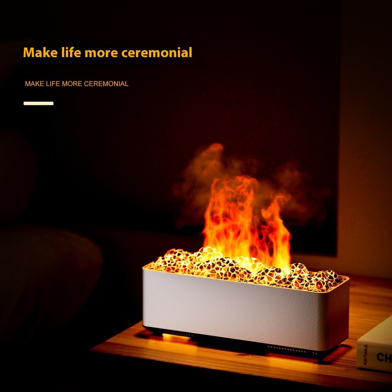 Volcano Aromatherapy Humidifier Air Ultrasonic Aroma Diffuser Light & Nano Mist gallery