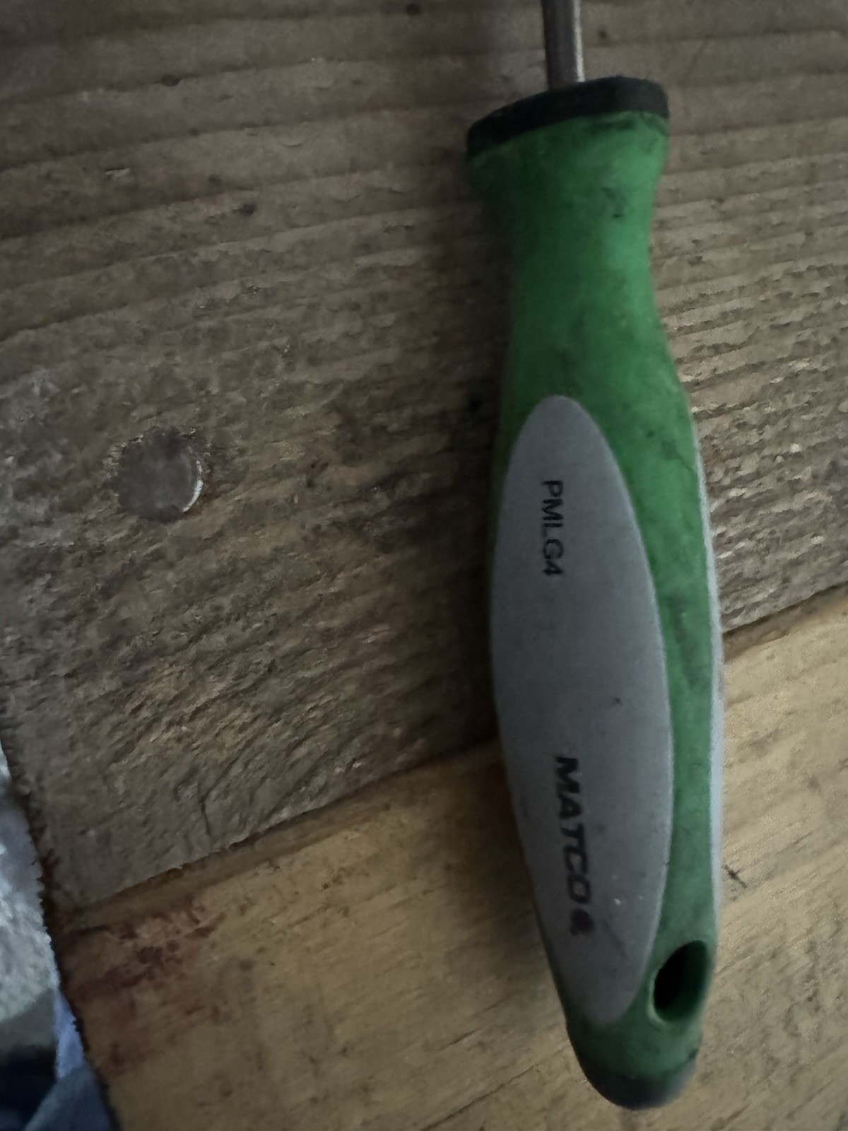 Matco PMLG4 Pick Tool Green Handle Metal Plastic Single Piece gallery