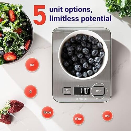Etekcity Food Kitchen Scale, Digital Grams and Ounces for Weight Loss gallery
