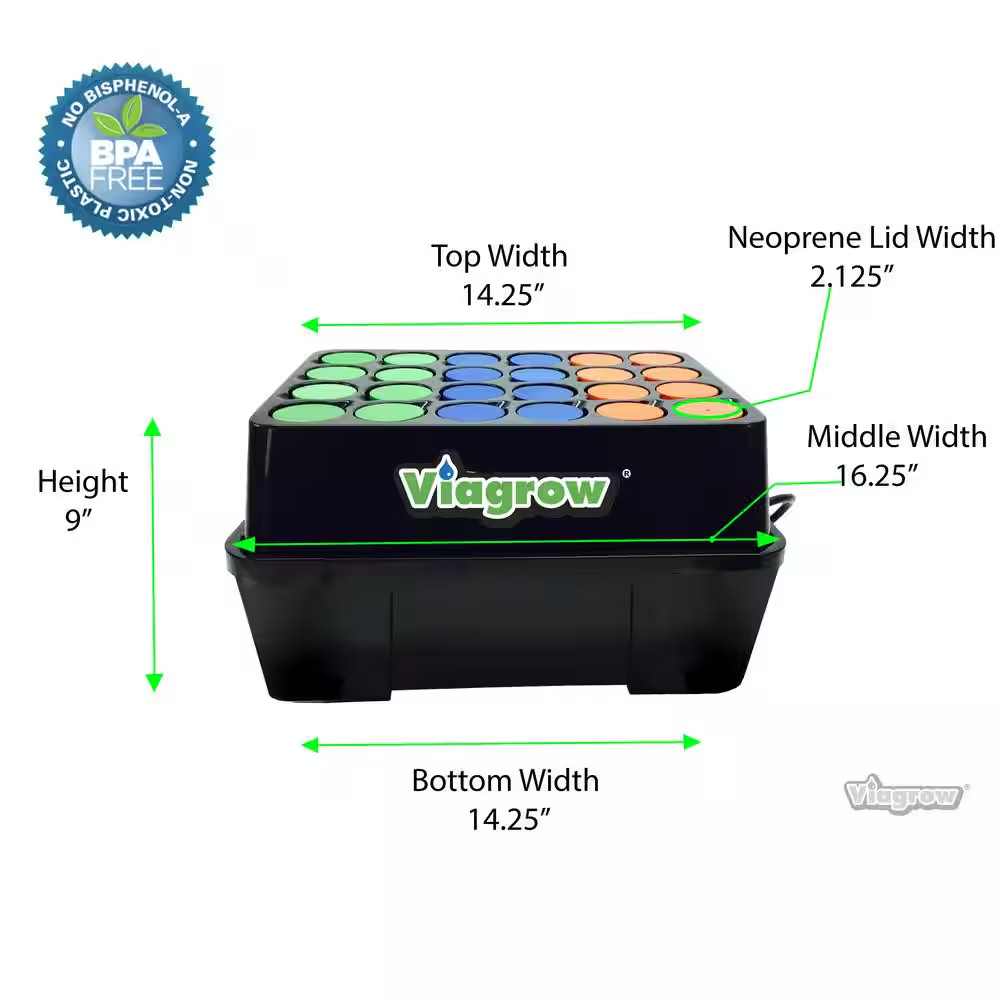 Viagrow 24 Site Aeroponic Clone Machine gallery