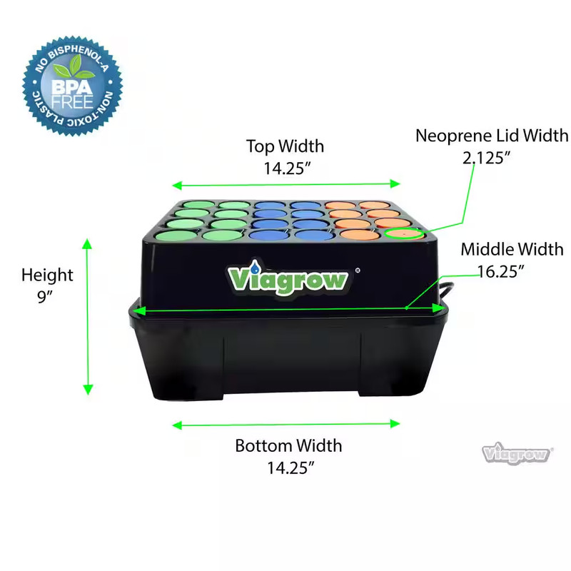 Viagrow 24 Site Aeroponic Clone Machine gallery