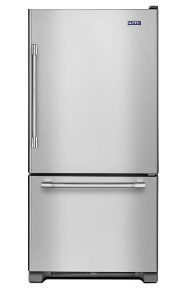 Maytag 30-inch Bottom Freezer Refrigerator with Freezer Drawer MBR1957FEZ gallery