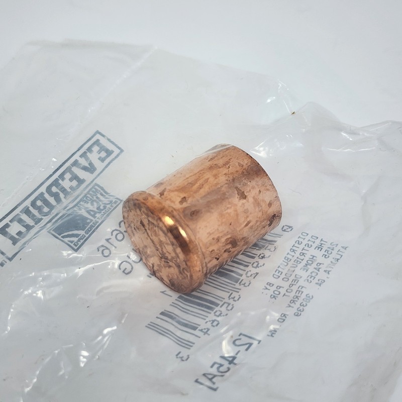 Everbilt 3/4 in. Copper Plug Fitting C616 (15 Pack) gallery