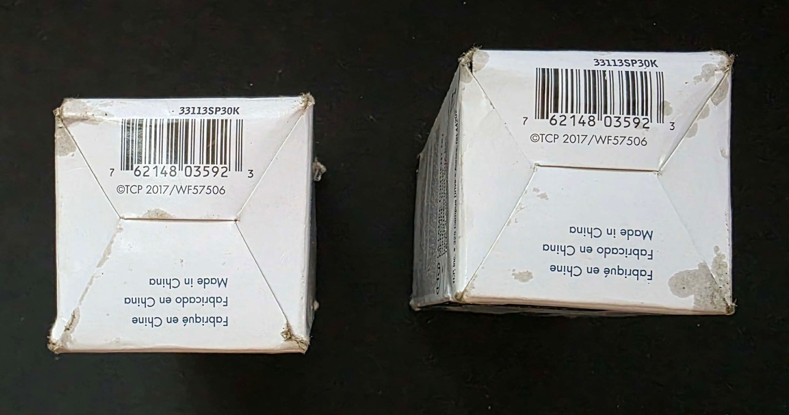 RARE! 2 CFL Bulb TCP 33113SP 30K 13W GU24 Spring Lamp Compact Fluorescent Spiral gallery