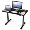 Topbuy Height Adjustable Electric Desk 44�� x 24�� Sit to Stand Desk w/ Splice gallery