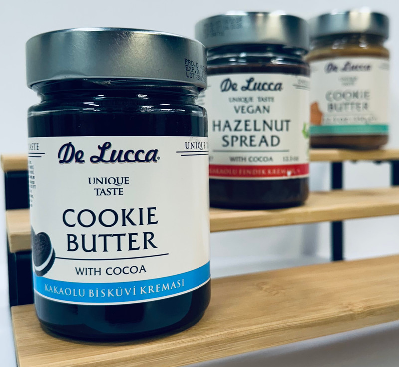 De Lucca Vegan Hazelnut Spread & Cookie Butter Bundle - 3 Pack gallery
