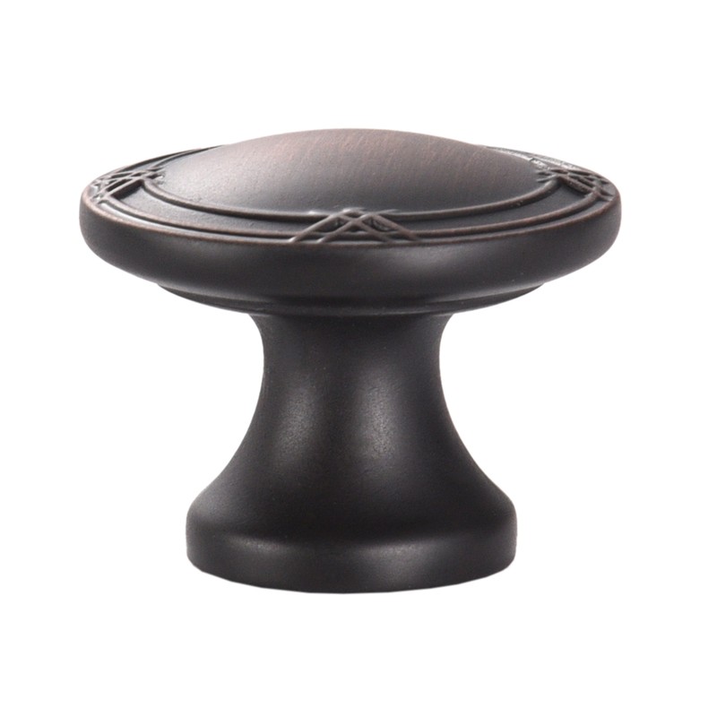 Omega Kitchen Bath Cabinet Knobs Knob ORB Bronze 33MM 1 3/8 902-ORB gallery