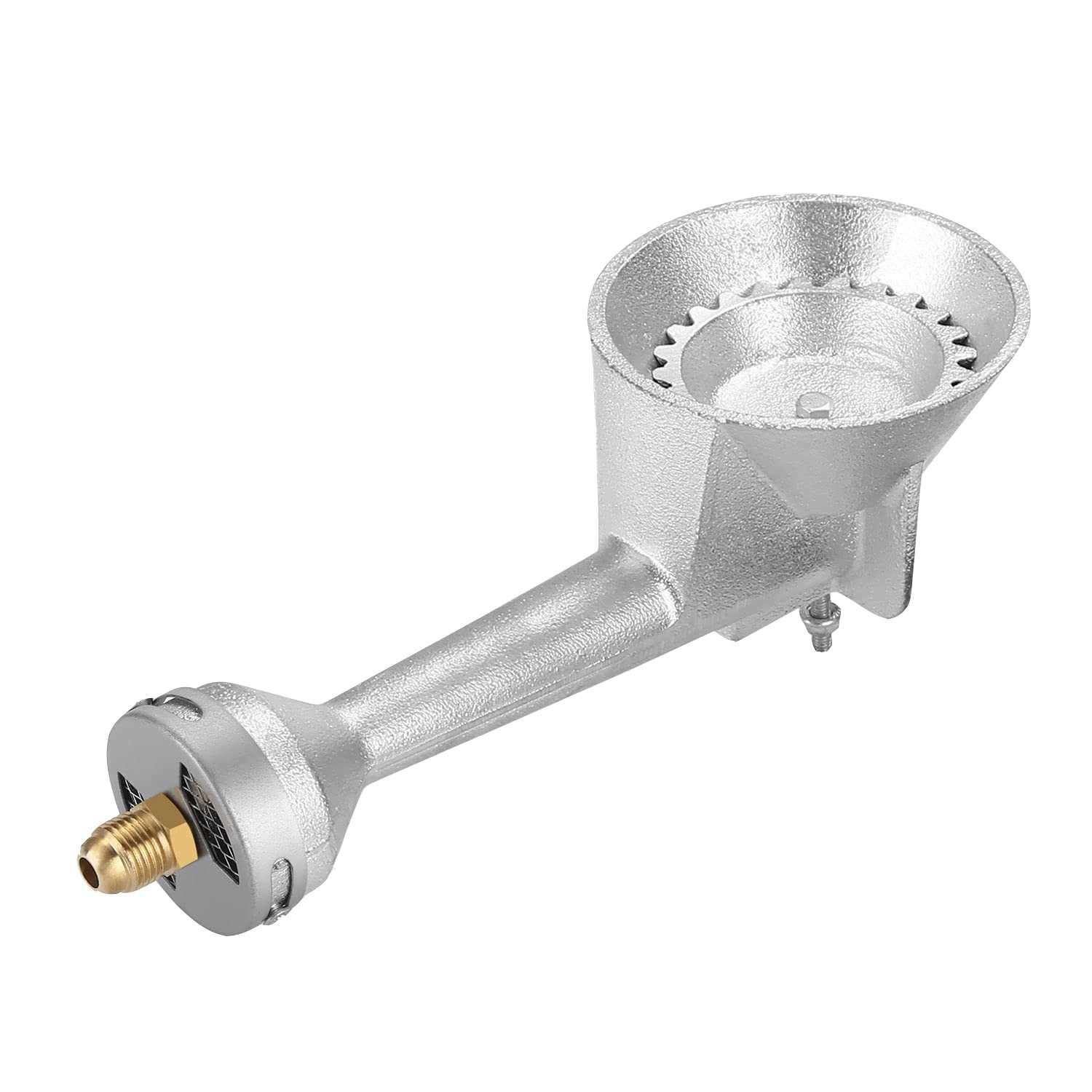 US FREESHIP High Pressure Propane Cast-Iron Round Burner Head with Brass Fitting gallery