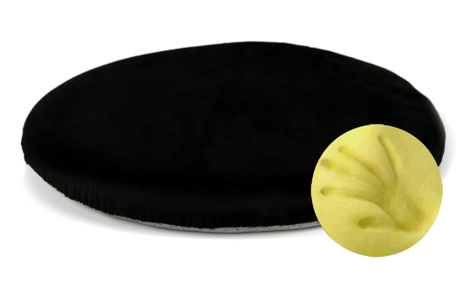 Sigmat Memory Foam Seat Cushion Anti-Slip Soft Round Chair Pad 18 Inch Velvet... gallery