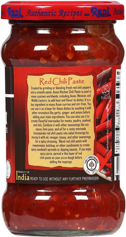 Asian Kitchen Red Chilli Cooking Paste 10.58oz (300g) Glass Jar gallery