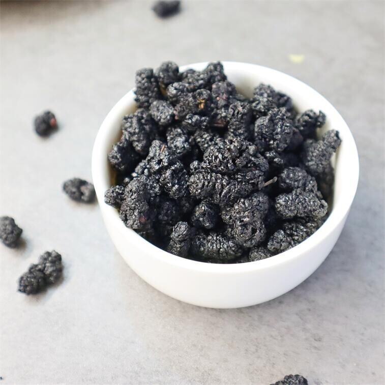 精选桑葚干无籽无沙280g 补肾黑发 泡水喝 Premium Dried Black Mulberries Sun Dried Mulberries 九龍堂 gallery