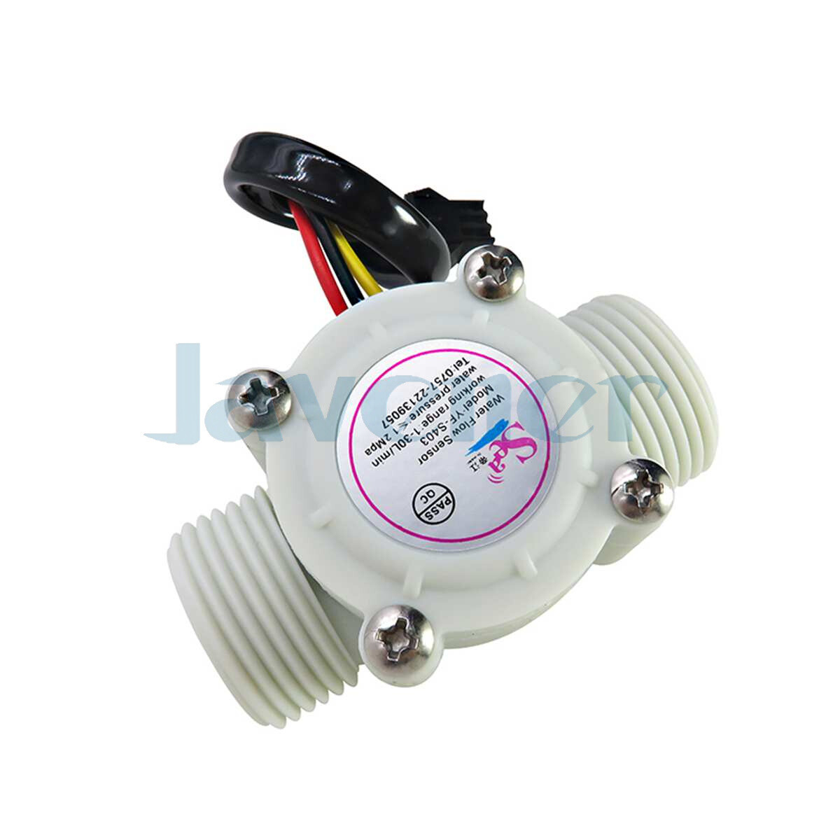 G3/4" 1-30L/min Water Flow Sensor Switch Flow Meter Flowmeter Water Control gallery