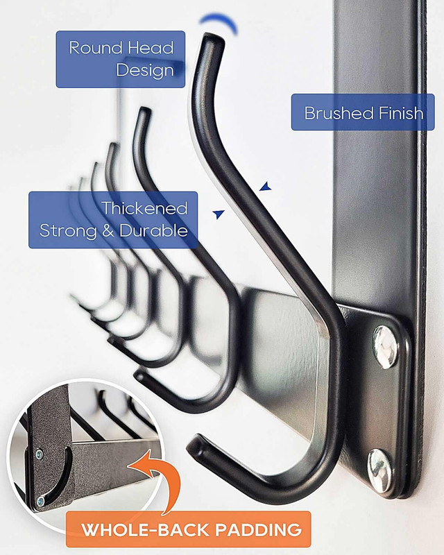 over the Door Hooks, No Assembly Required Door Hanger Hook, Sturdy over the Door gallery