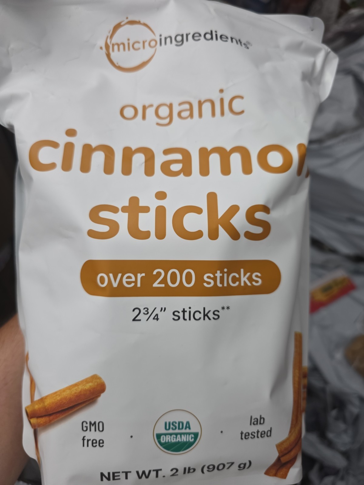 Micro Ingredients Organic Whole Cinnamon Sticks 2lbs, 2 ¾” Stick Size, Raw Spice gallery
