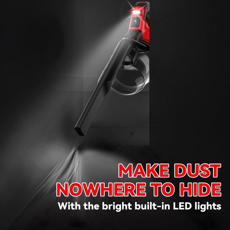 Cordless Vacuum for Milwaukee M18 Battery, 5 in 1 Handheld Electric Vacuum Cl... gallery